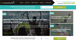 Desktop Screenshot of firstquotehealth.com